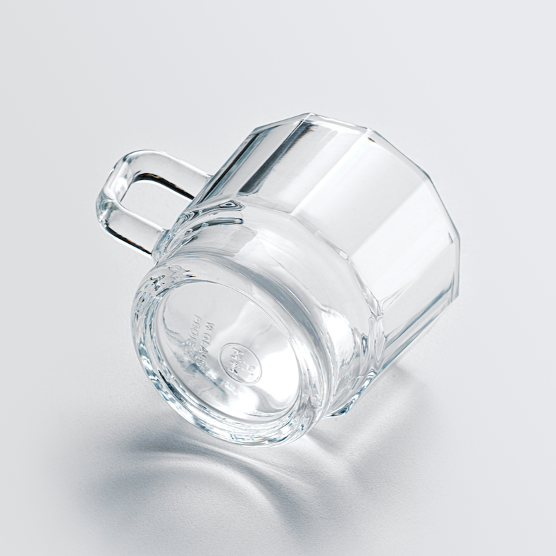 Drinkglas W Glass aus recyceltem Klarglas 300ml | Made in Taiwan