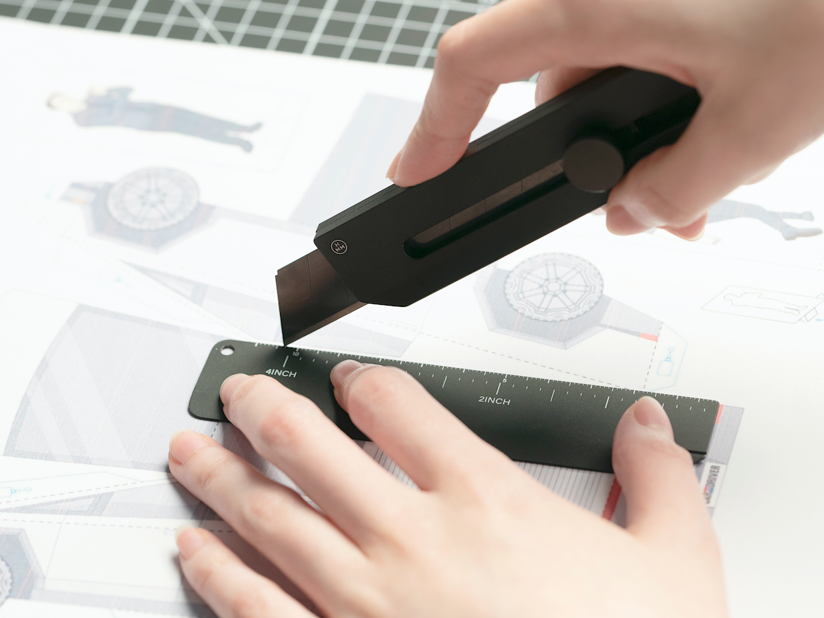 Universalmesser-Cutter Aluminium 18mm Klinge | HMM | Made in Taiwan