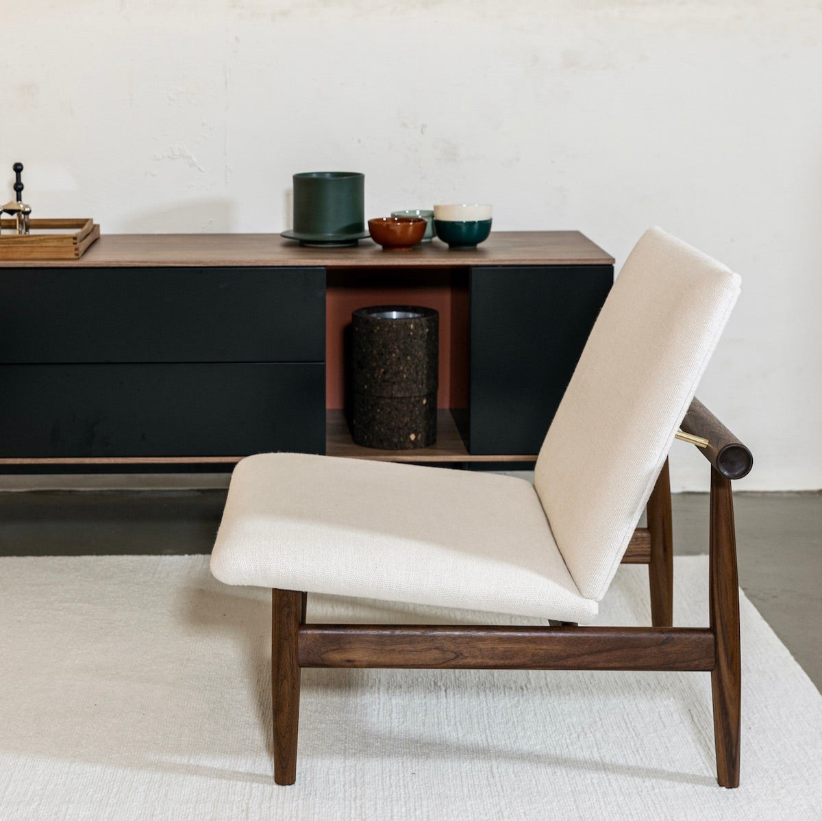 Sessel Japan Chair FJ 5301 Polsterbezug Stoff | Finn Juhl  | House of Finn Juhl | Made in Denmark
