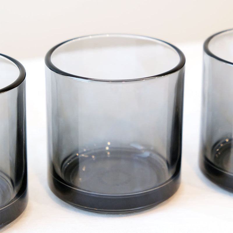 HASAMI PORCELAIN - Trinkglas grau stapelbar | Alltagsikone aus Japan | Made in Japan
