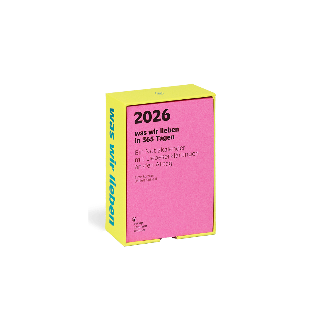 Ce qu'on aime : en 365 jours | Un calendrier de notes pour 2023 avec des déclarations d'amour au quotidien