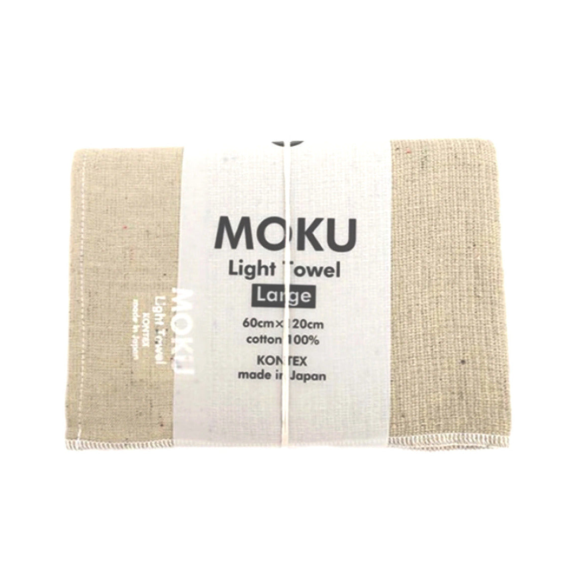 Moku L | Baumwoll-Handtuch von Kontex | 60 x 120cm | Made in Japan