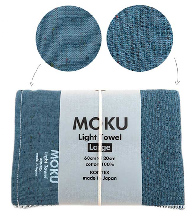 Moku L | Baumwoll-Handtuch von Kontex | 60 x 120cm | Made in Japan