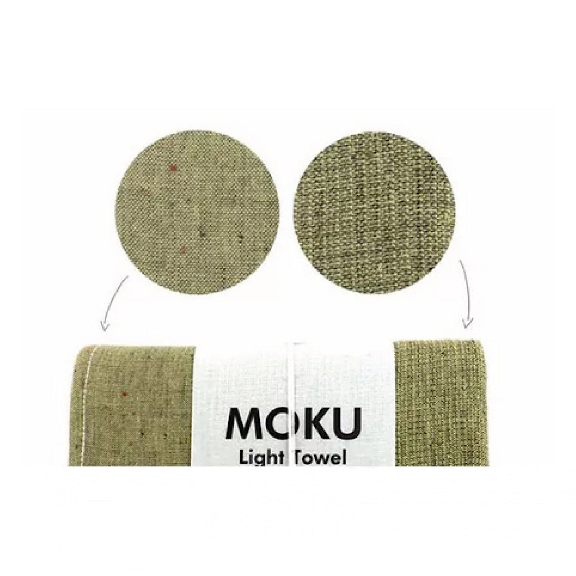 Moku M | Baumwoll-Handtuch von Kontex | 33 x 100cm | Made in Japan