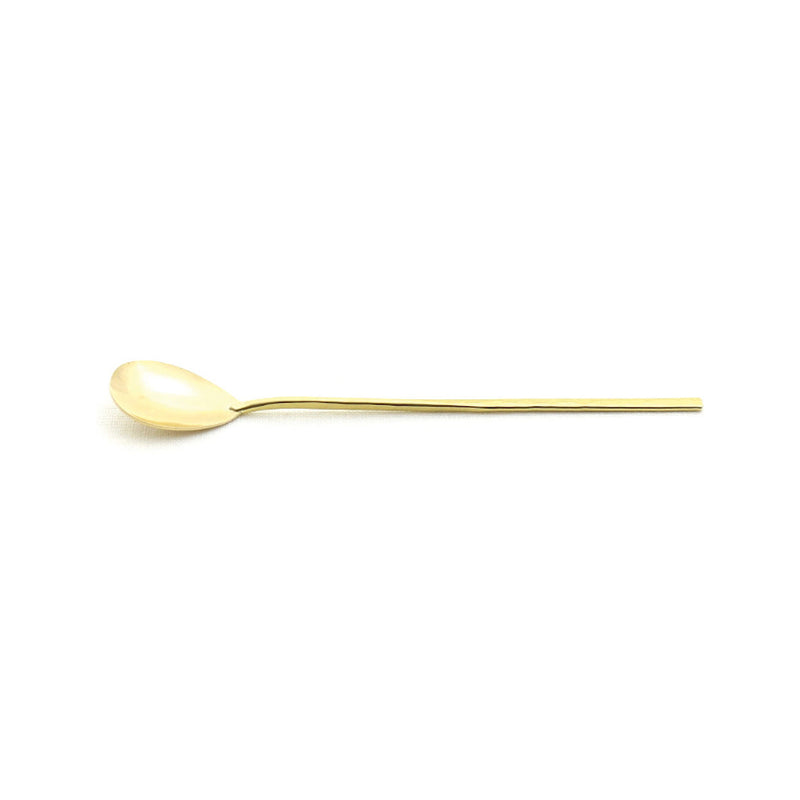 Dessertlöffel aus gehämmertem Messing | Lue Brass | Handmade in Japan