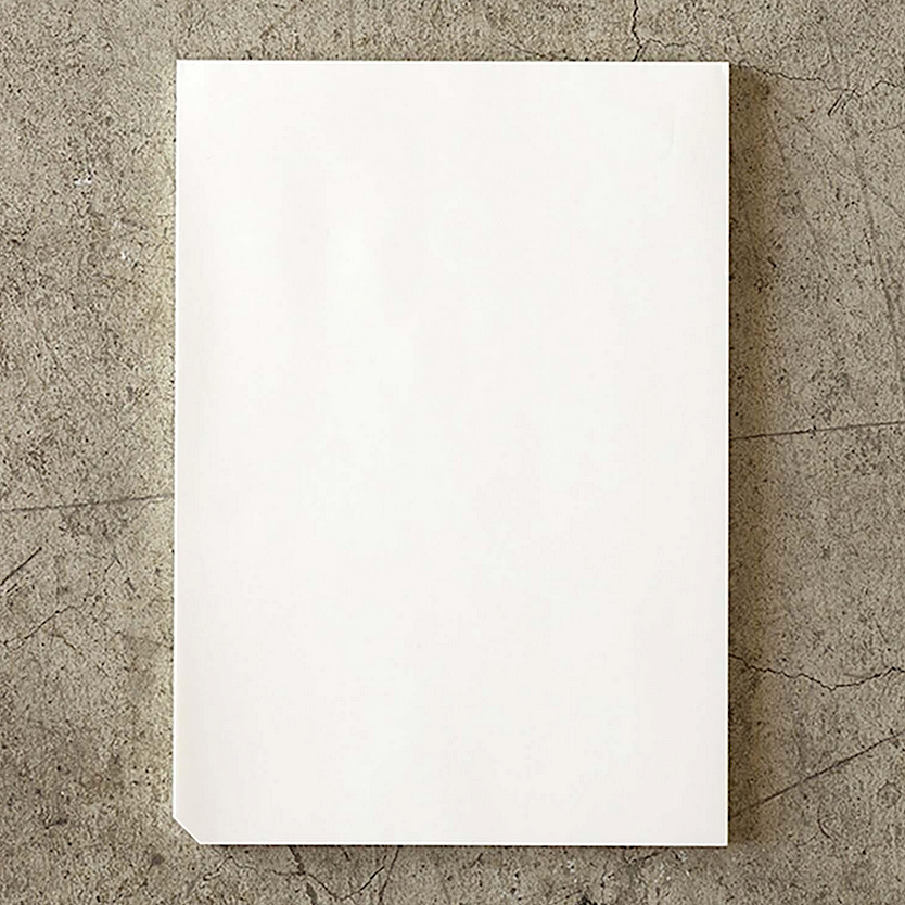 MIDORI MD PAPER Cotton Pad A4 | Blanko Schreibblock mit Struktur | Made in Japan
