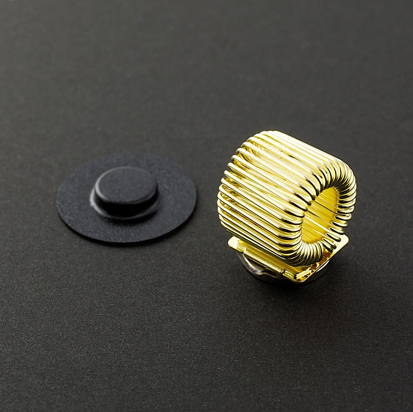 Magnetischer Stifthalter Gold | Halterung mit Neodym-Magnet | Made in Japan