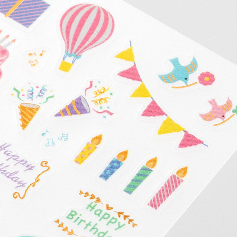 Ministicker-Set Celebration für Planer | MIDORI | Made in Japan