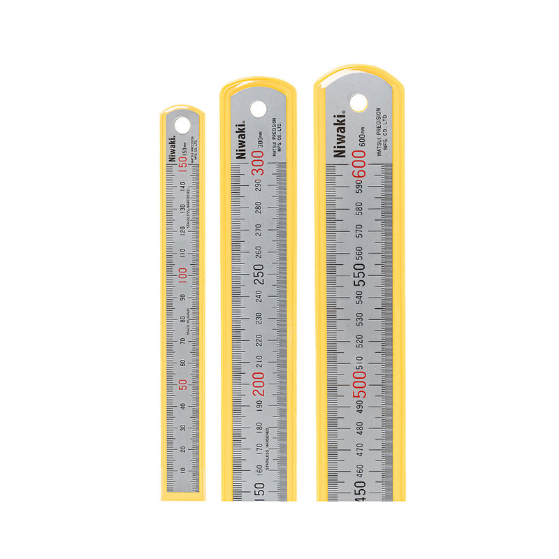 Edelstahl-Lineal Matsui Precision Manufacturing 15/30/60cm | Niwaki | Made in Japan