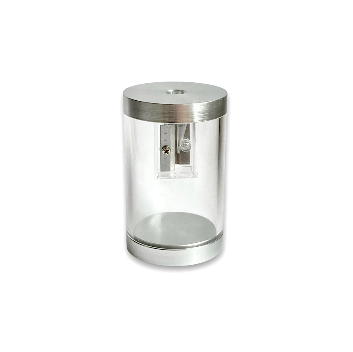 Pencil sharpener for long tips in black aluminium | Blackwing