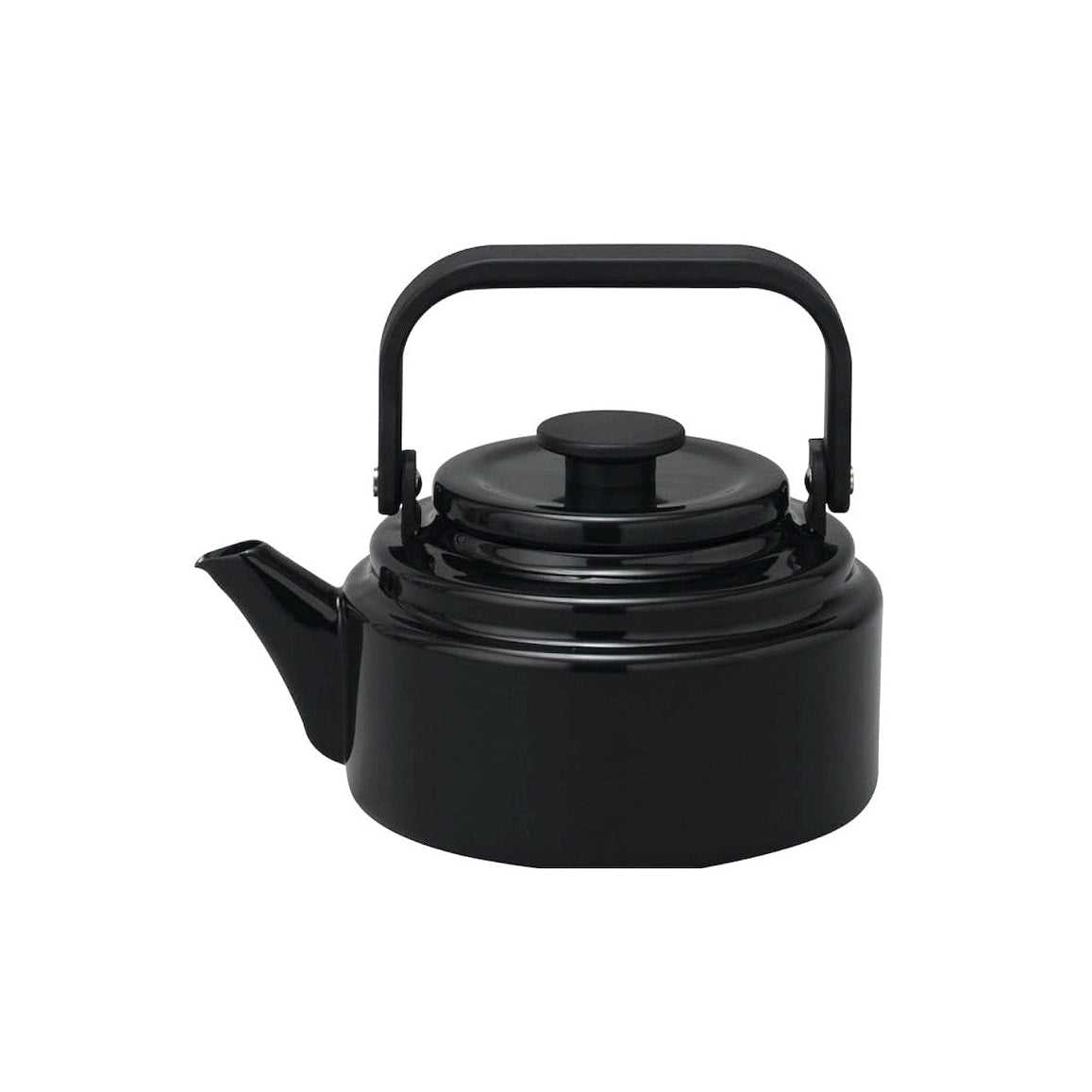 Wasserkocher aus Emaille 2.0 l | schwarz | Noda Horo | Made in Japan