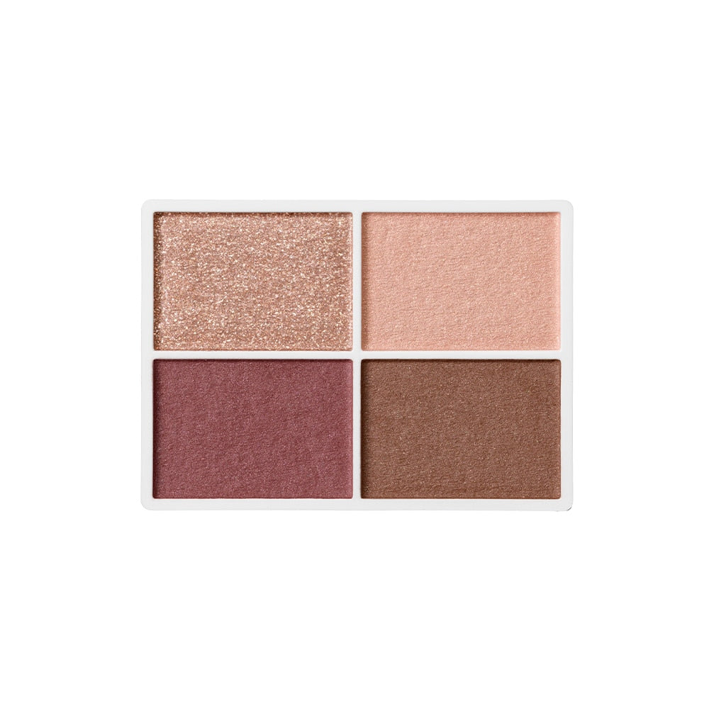 Naturglace - Lidschatten - Palette fig-burgundy- clean- beauty - vegan Naturkosmetik - Made in Japan