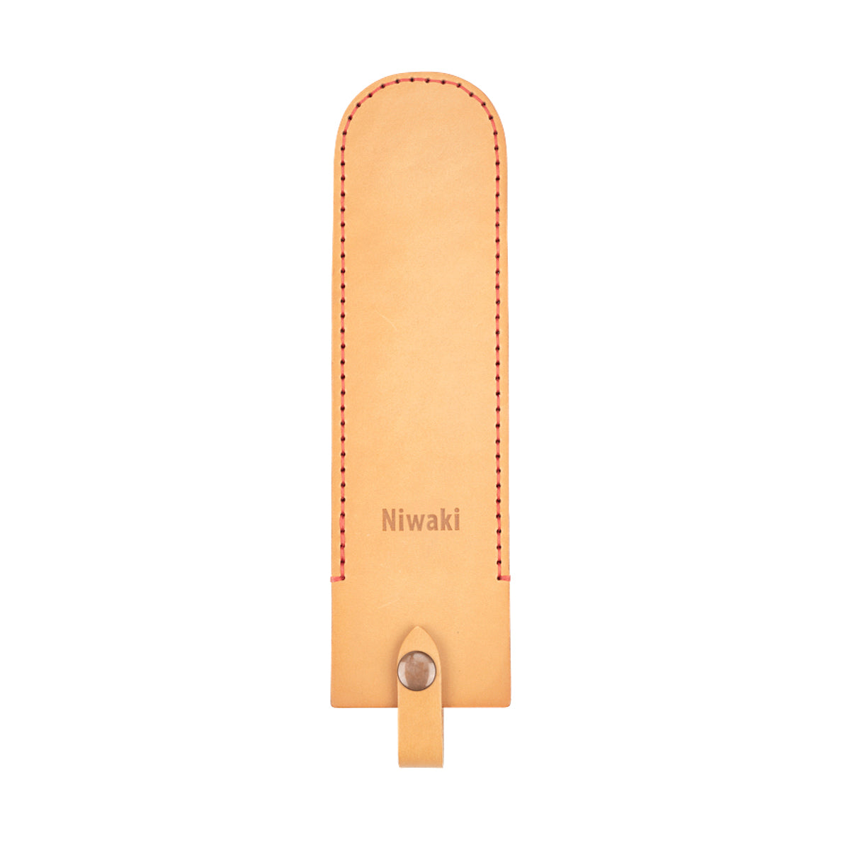 NIWAKI Shear Sheath Long – handvernähte Leder-Schutzhülle für lange Gartenscheren.