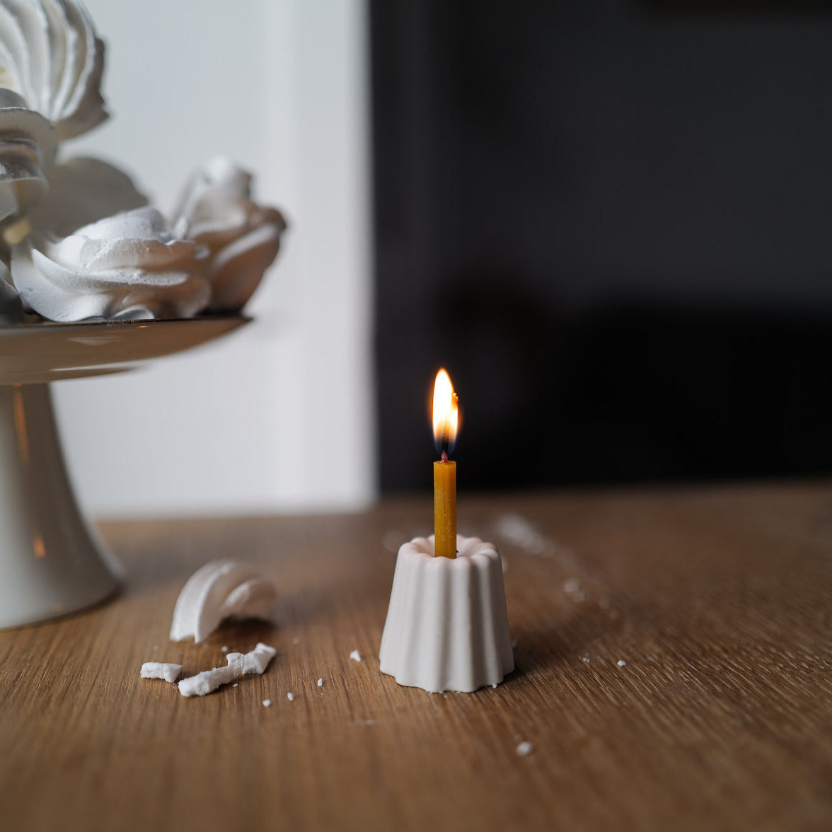 Kerzenständer Mini aus Porzellan | OVO THINGS | Handmade in Litauen