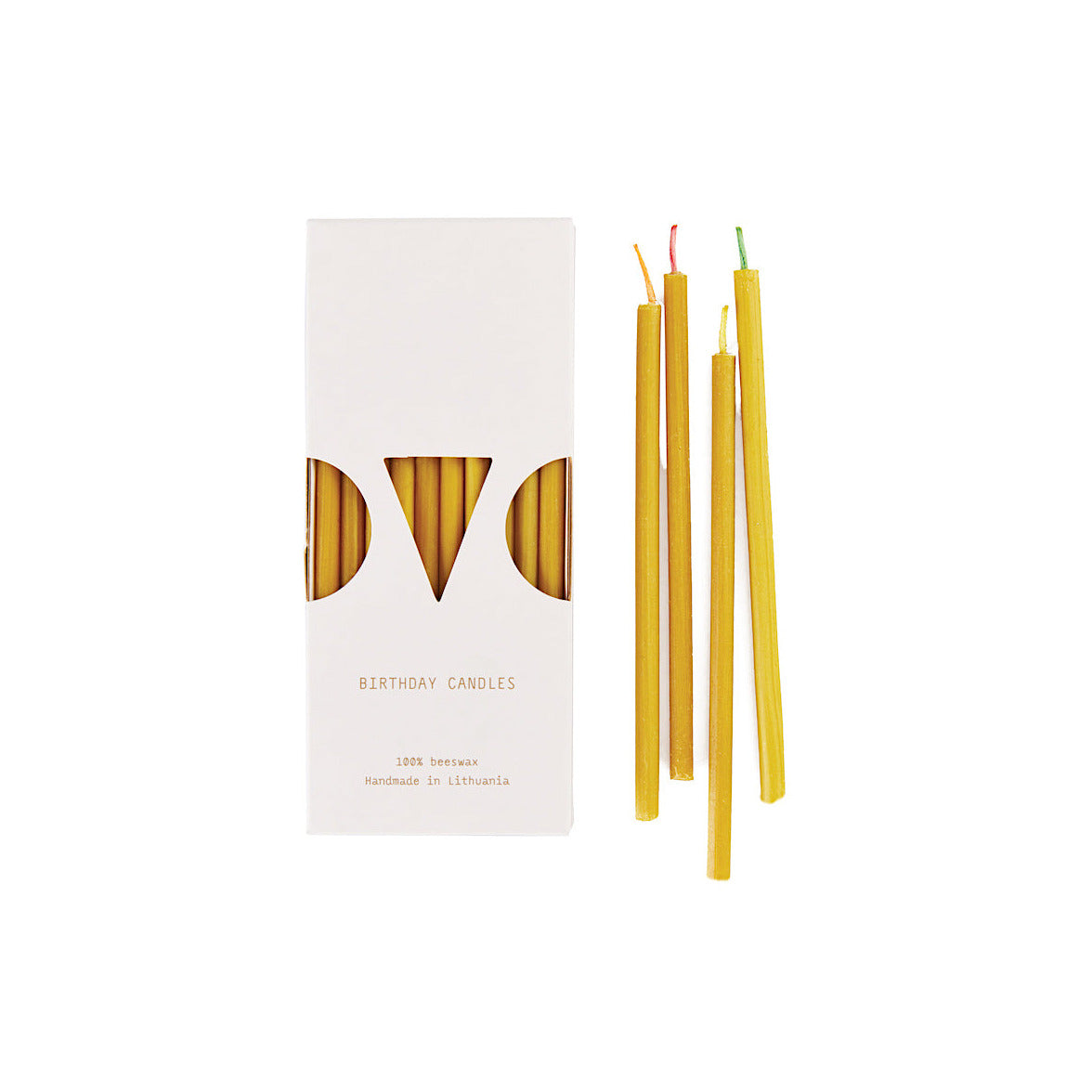 Kerzen aus Bienenwachs Birthday mini Candles | OVO THINGS | Made in Litauen