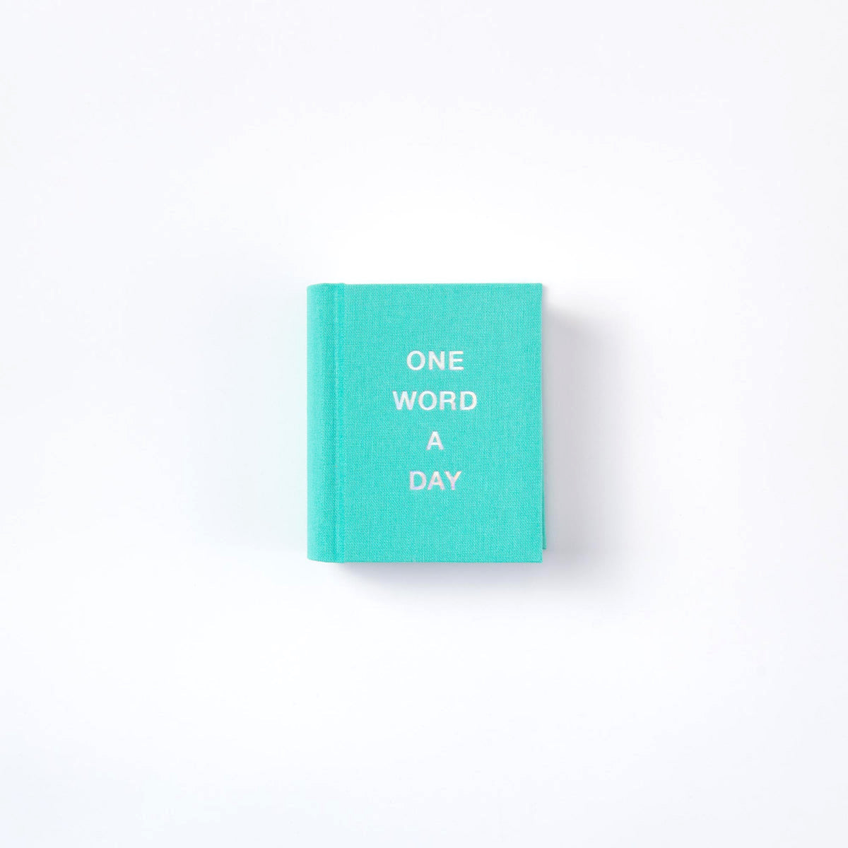 Notizbuch | "One Word a Day" | Azure Metallic Special Edition
