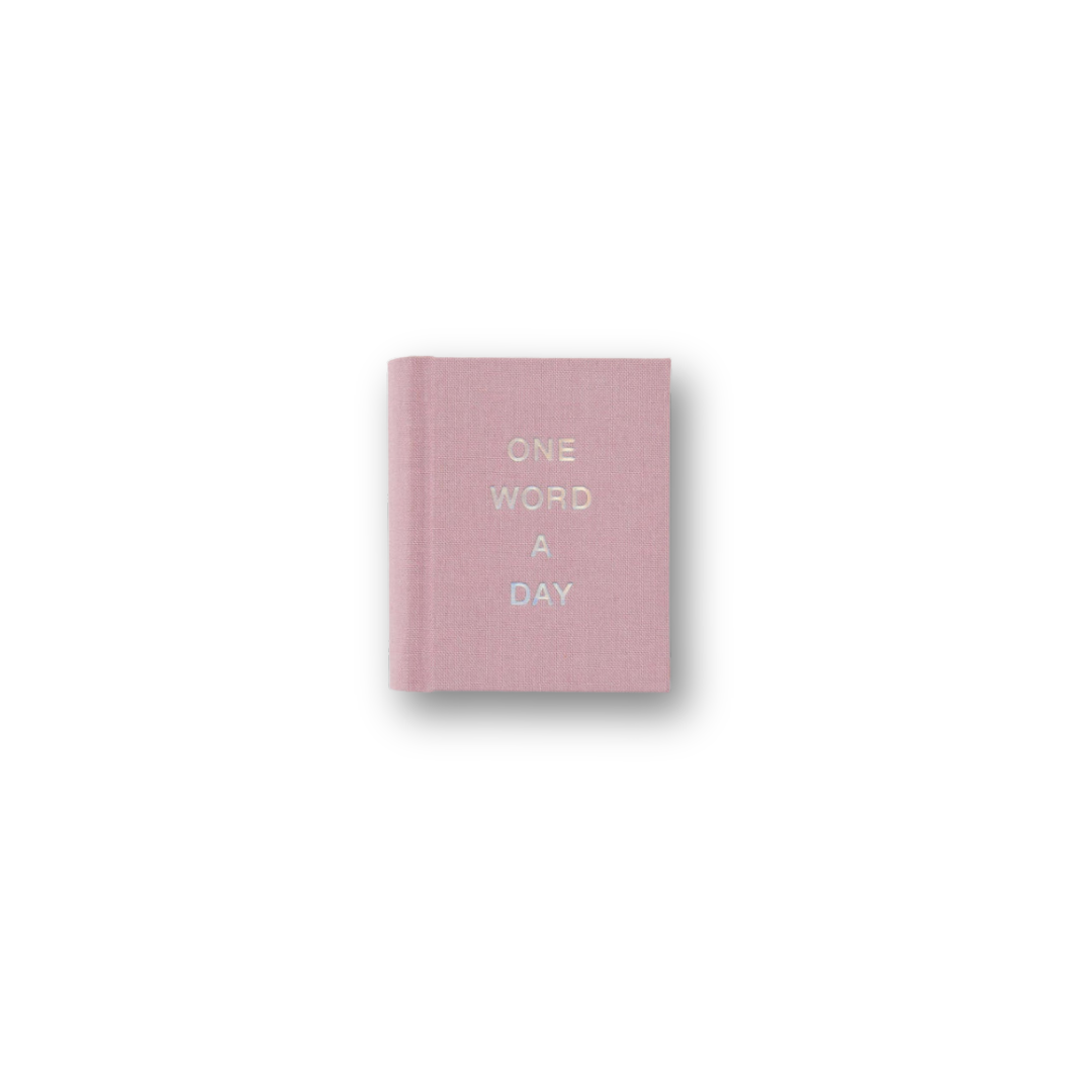 Notizbuch | "One Word a Day" | Rose Metallic Special Edition