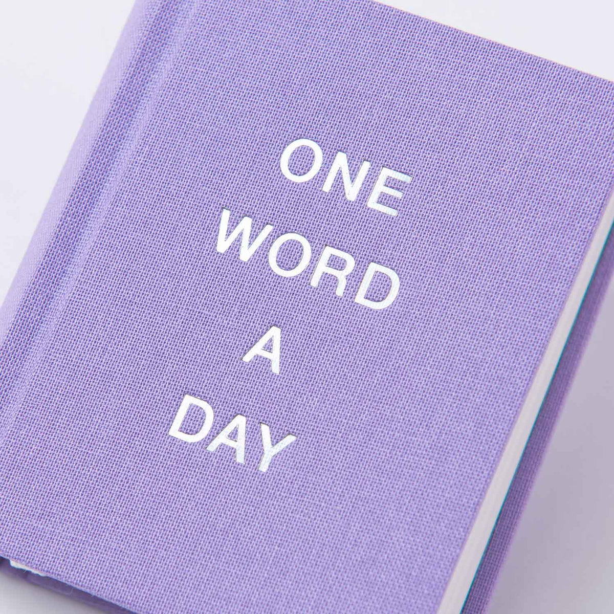 Notizbuch | "One Word a Day" | Lavender Metallic Special Edition