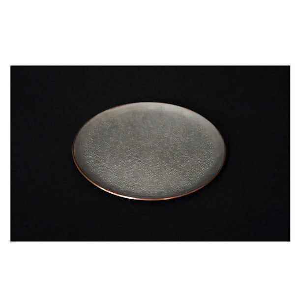 Untersetzer aus Kupfer verzinnt ø 90 mm | SIMPLICITY | Handmade in Japan