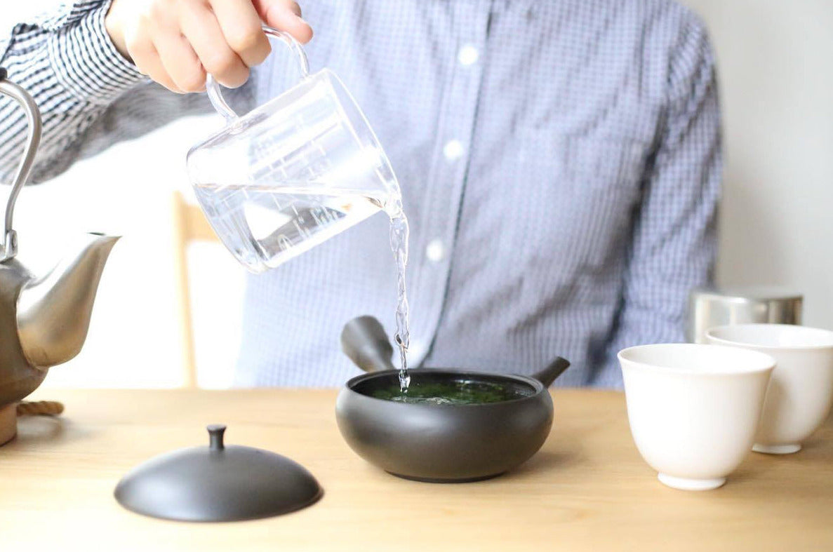Teekanne Tokoname unglasierter schwarz | SUSUMUYA | Handmade in Japan