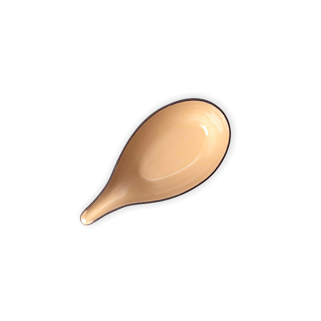 Saucenschälchen White-Beige aus Eisen mit Ausgussnase | Simplicity Design Japan