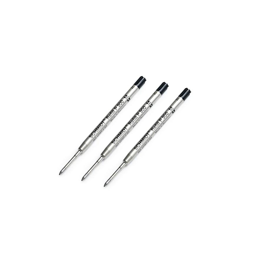 Schmidt P900M Mine Schwarz – Parker Style Refill 3er Set