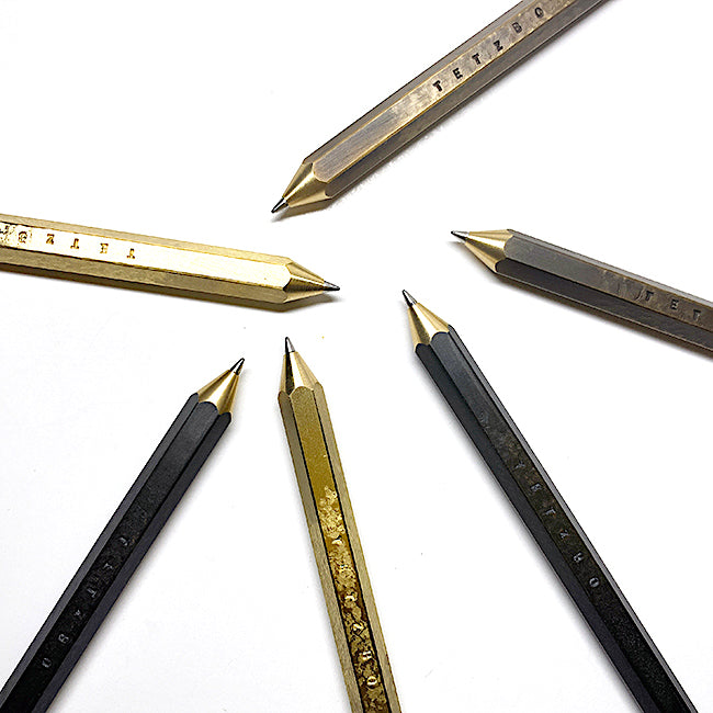 Kugelschreiber Chibien 7 Messing poliert | Tetzbo | Handmade in Japan