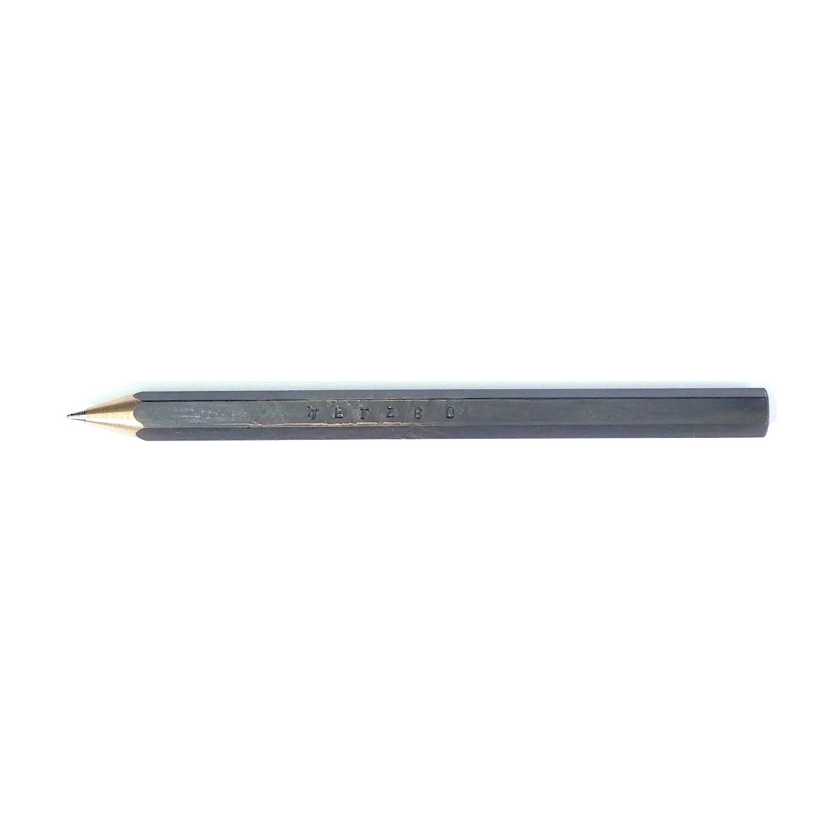 Kugelschreiber Chibien 7 Messing schwarz | Tetzbo | Handmade in Japan