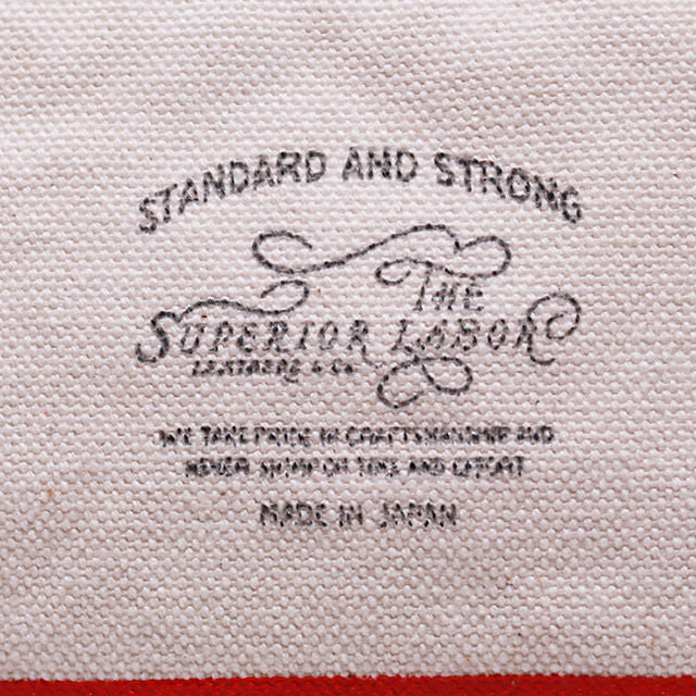 Etui für Stifte aus Baumwoll-Canvas The Superior Labor | Made in Japan