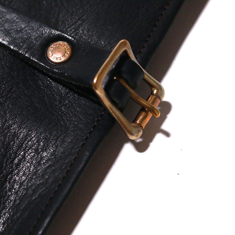 Rolletui aus schwarzem Leder | THE SUPERIOR LABOR | Handmade in Japan
