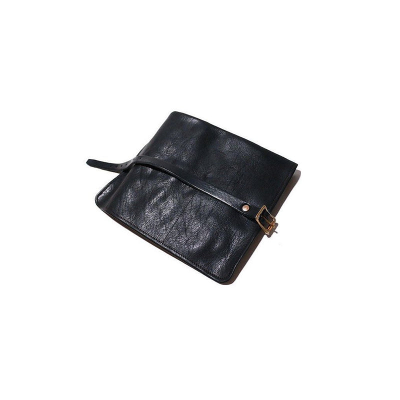 Rolletui aus schwarzem Leder | THE SUPERIOR LABOR | Handmade in Japan