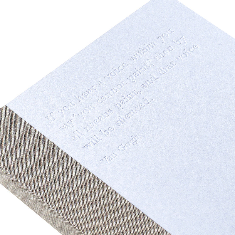 Notiz- & Skizzenbuch hellblau | Trools Paper | Made in Seoul Südkorea