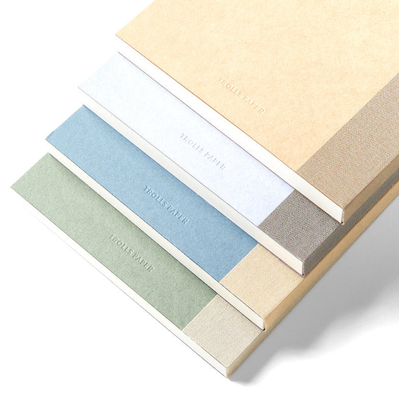 Notiz- & Skizzenbuch hellblau | Trools Paper | Made in Seoul Südkorea