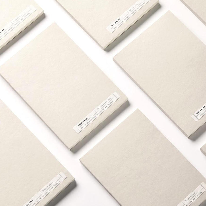Notiz- & Skizzenbuch Plain note 101 blank | Trools Paper | Made in Seoul Südkorea