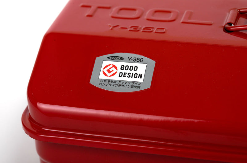 Werkzeugbox aus Stahl Toyo Y-350 rot | TOYO STEEL | Made in Japan