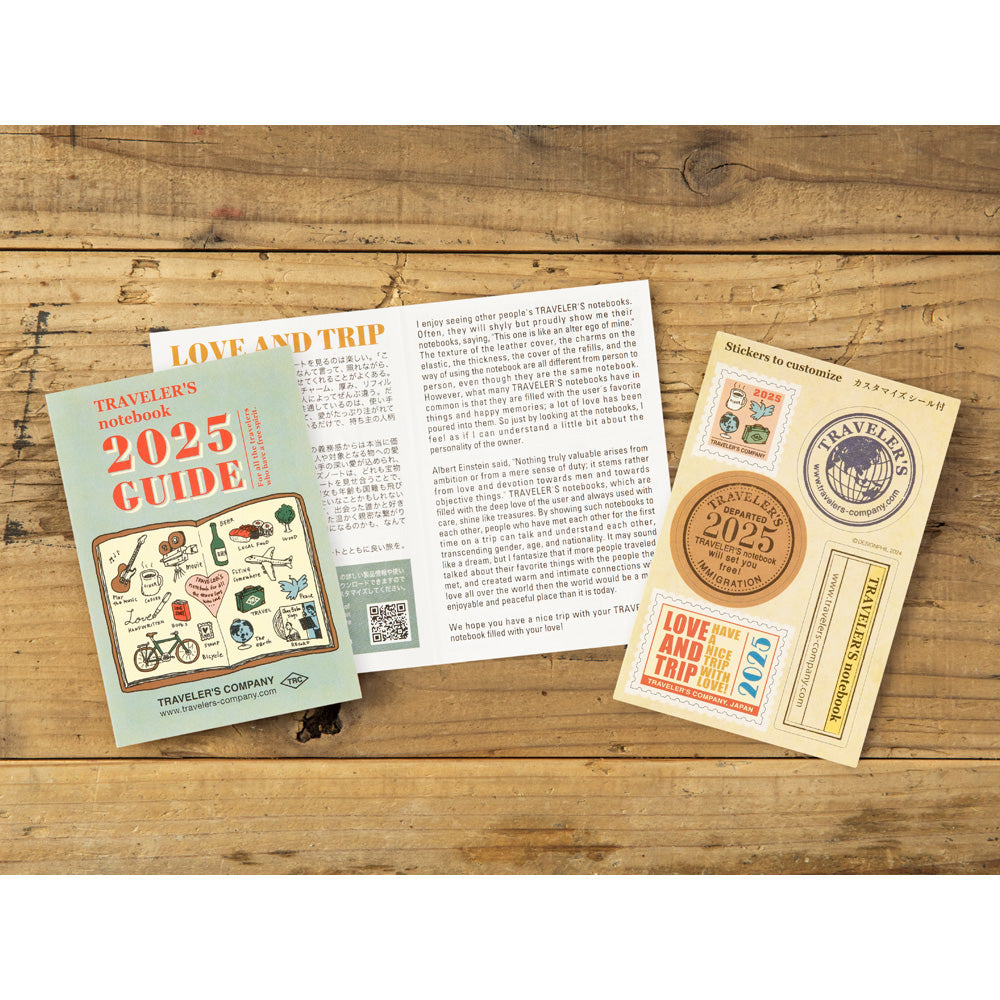 Agenda 2025 Monatsplaner Passport size | TRAVELER'S COMPANY | Made in Japan