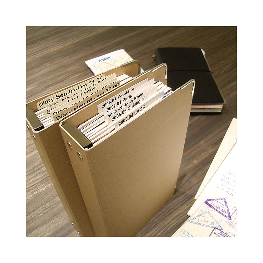 Archivordner für 5 Notizbücher 011 | TRAVELER'S COMPANY | Regular Size | Made in Japan