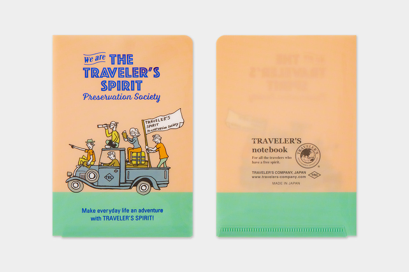 Dokumenten Mappe 2026 Traveler's Notebook | Passport size | Made in Japan