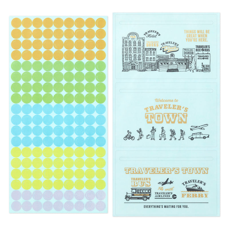 Sticker-Set für Agenda 2024 | TRAVELER'S COMPANY | Made in Japan