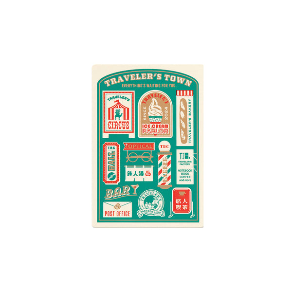Schreibunterlage aus Kunststoff | Traveler's Notebook 2024 | Passport Size | Made in Japan
