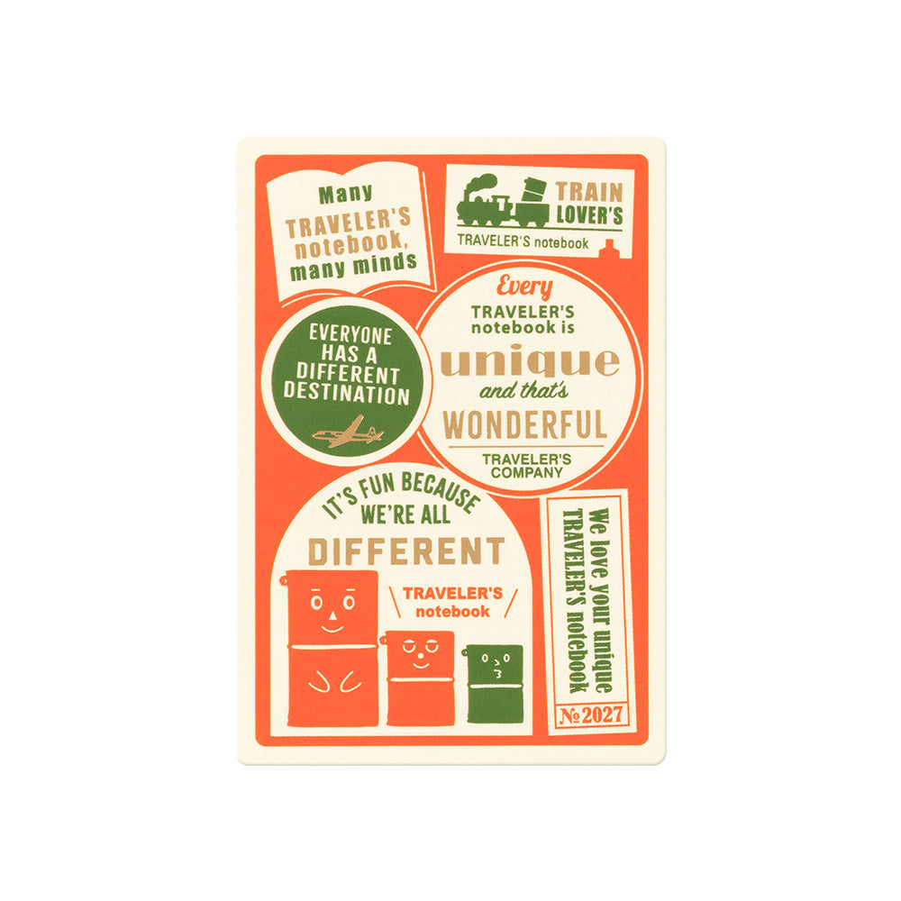 Plastic Desk Pad | Traveler's Notebook 2024 | Passport Size