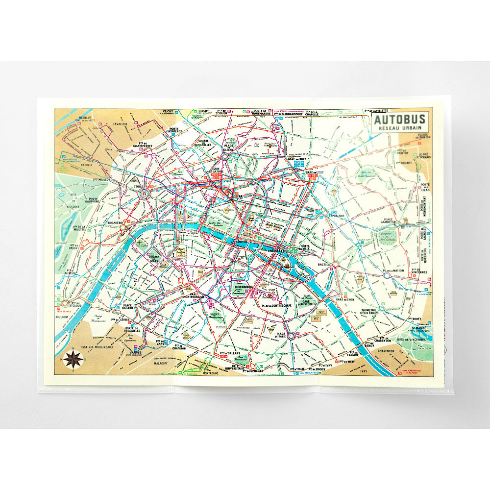 Sichtmappe A4 dreifach gefaltet | Regular Size | TRAVELER'S COMPANY Japan