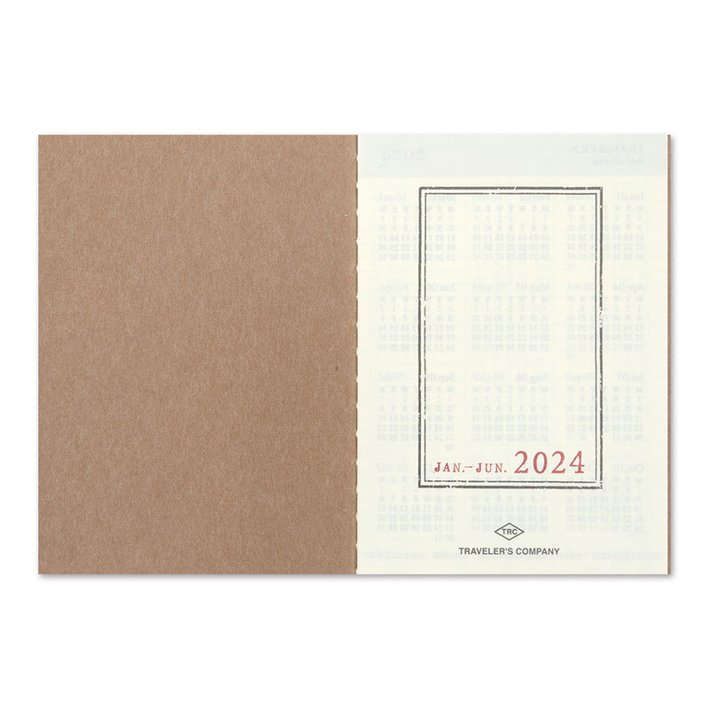 Agenda 2024 | Wochenplaner horizontal | Passport size