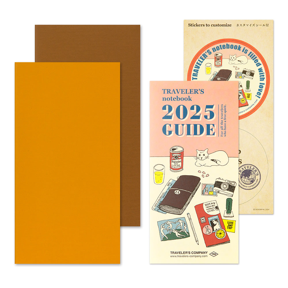 Agenda 2025 Wochenplaner vertikal | Regular size | TRAVELER'S COMPANY | Made in Japan