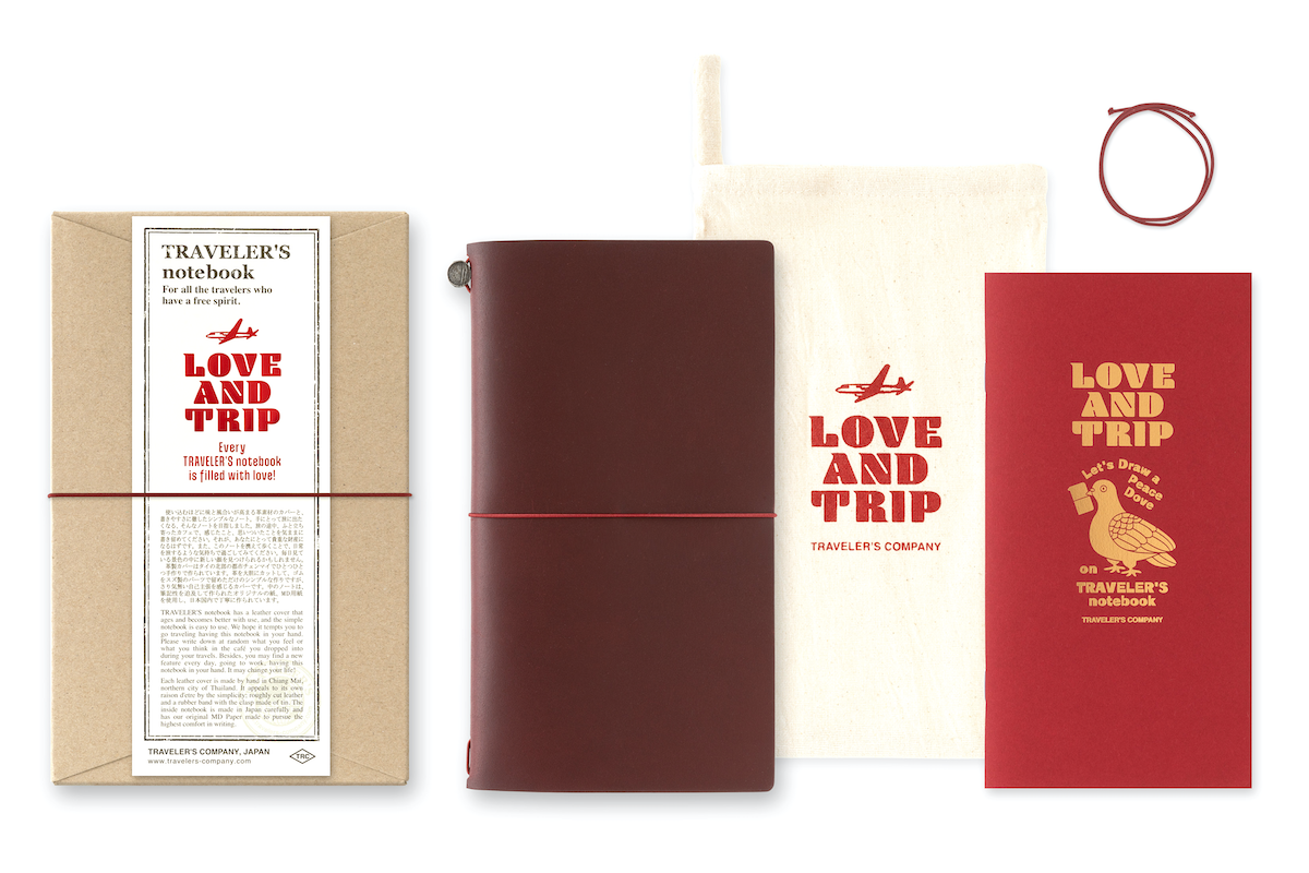 TRAVELER’S Notebook | LOVE AND TRIP Edition | Limitierte Version | Japan