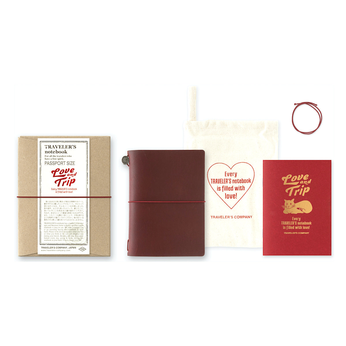 TRAVELER’S Notebook – LOVE AND TRIP Edition | Limitierte Version