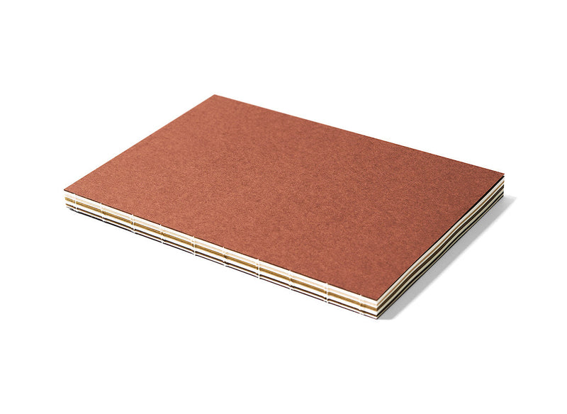 Notizbuch Caprice red Brick | Trolls Paper | Handmade in Seoul Südkorea