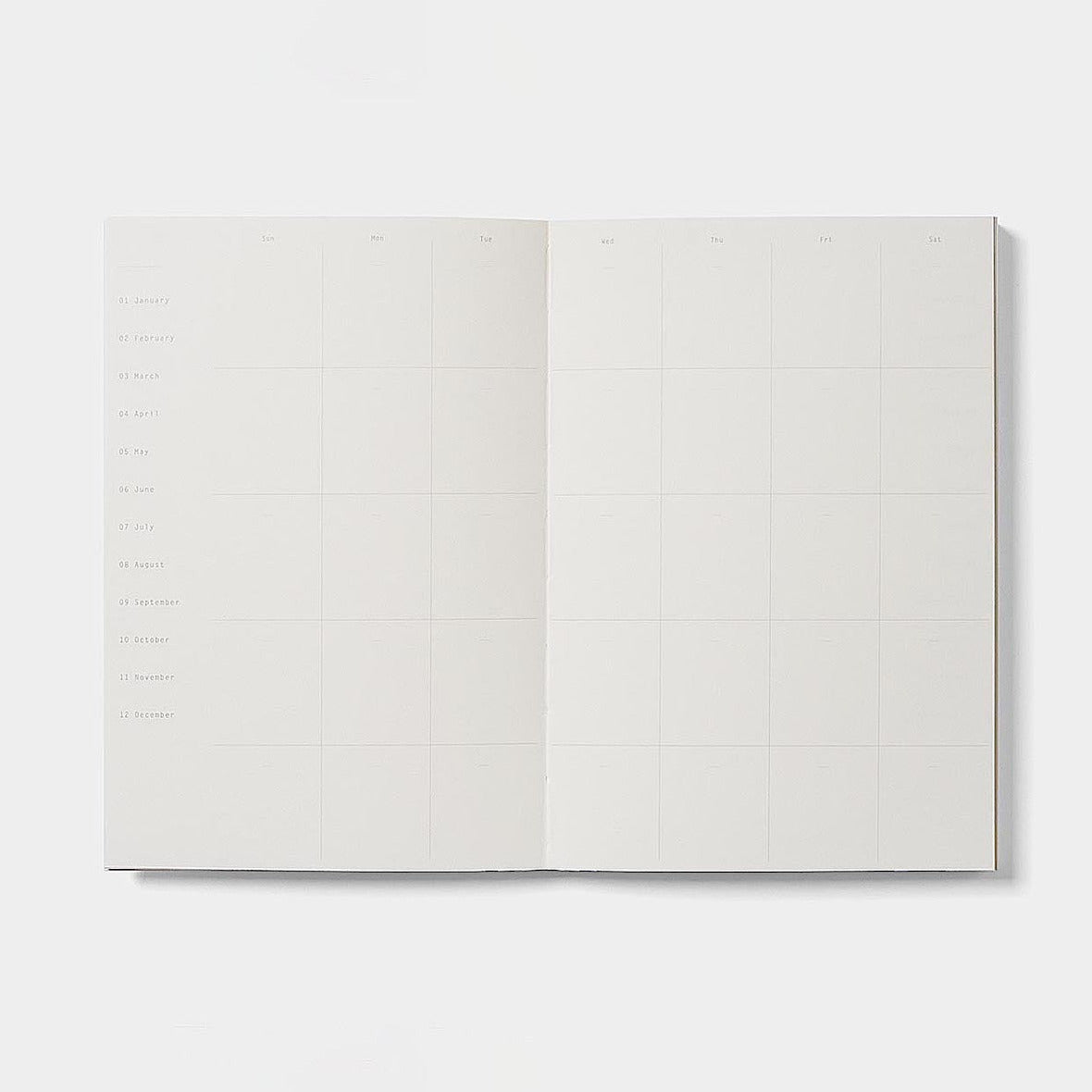Kalender & Notizbuch 5mm Punktraster | Trools Paper | Made in Südkorea