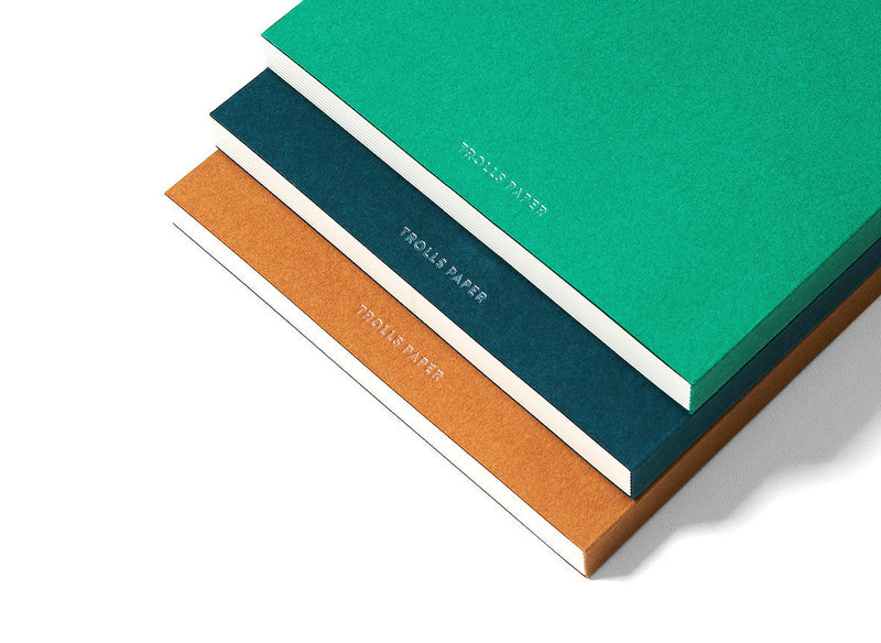 Planer & Notizbuch blaugrün | Trools Paper | Made in Seoul Südkorea