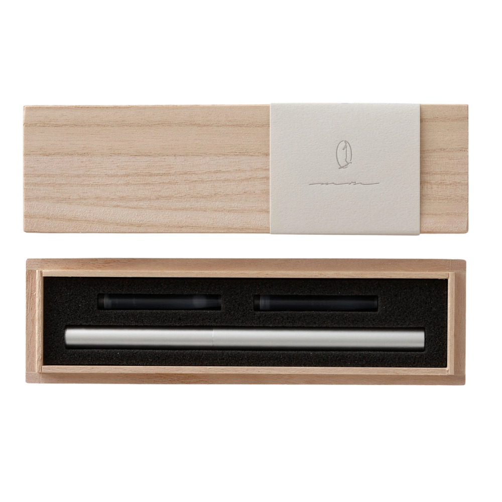 Wacca Japan Füllfederhalter aus Aluminium – Akashiya Feder & Tinte